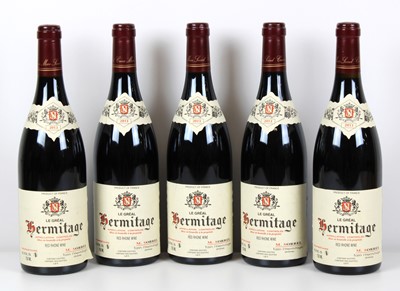 Lot 70 - 5 Bottles Hermitage ‘Le Greal’ Domaine Marc Sorrel Vintage 2013