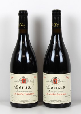 Lot 74 - 2 Bottles Cornas ‘Les Vieilles Fontaines’ Domaine Alain Voge Vintage 2006
