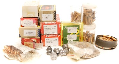 Lot 480 - Mixed calibre bullets, to include a one full...