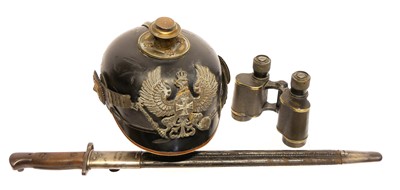Lot 138 - Lee Enfield P.1907 SMLE bayonet and scabbard,...