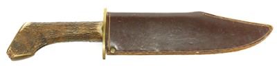 Lot 137 - R & R Middleton bowie knife, 9inch blade...