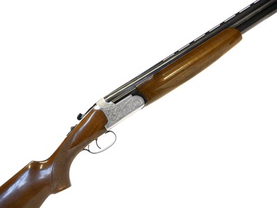 Lot 342 - Lanber 12 bore over and under shotgun, serial...