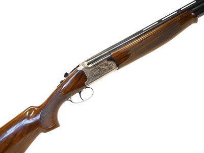 Lot 344 - Lanber 12 bore over and under shotgun, serial...