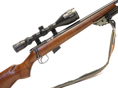Lot 251 - CZ .17 HMR 452-2E ZKM bolt action rifle and...