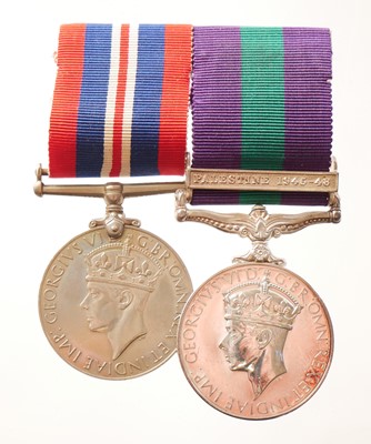 Lot 191 - WWII 1939-1945 War medal and a British Army...