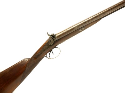 Lot 58 - Showell percussion 12 bore double barrel...
