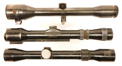 Lot 461 - Three telescopic sights, to include a...