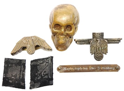 Lot 224 - Two German Third Reich dagger crossguards, for...