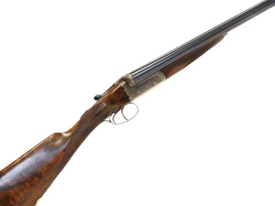 Lot 319 - Fred Wild 12 bore side by side shotgun, serial...