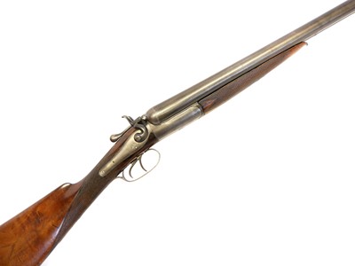 Lot 320 - Charles Osbourne 12 bore side by side hammer...