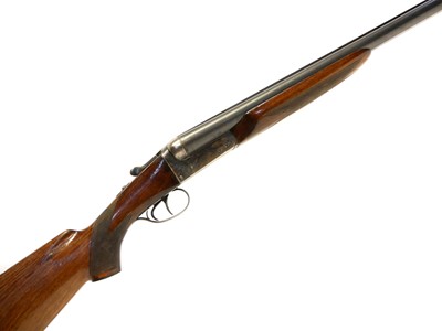 Lot 311 - AYA 10 bore side by side shotgun, serial...