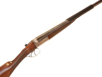Lot 313 - Webley and Scott 12 bore side by side shotgun,...