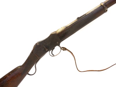Lot 245 - C. G. Bonehill Martini Henry .22lr rifle,...