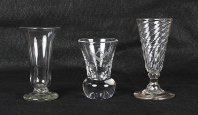 Lot 58 - A Group of Three 18th-19th Century Glasses