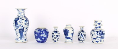 Lot 22 - A Group of Chinese Blue & White Ceramics