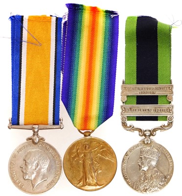 Lot 233 - Medal group to include a WWI British War Medal...