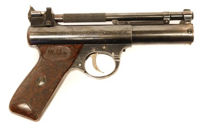 Lot 94 - Webley Premier .22 air pistol, 7inch barrel,...