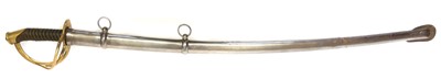 Lot 147 - Reproduction of a French heavy cavalry sabre...