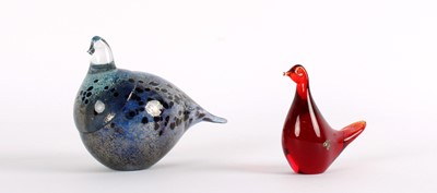 Lot 9 - Two Finnish Glass Birds