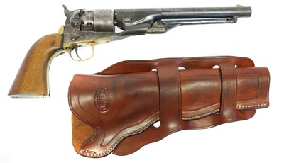 Lot 251 - Italian .44 Colt Army type percussion muzzle...