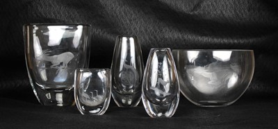Lot 33 - Vicke Lindstrand (Swedish 1904-1983) for Kosta
