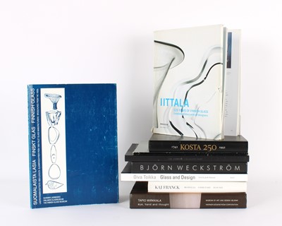 Lot 54 - Collection of Reference Books on Scandinavian Glass and Design