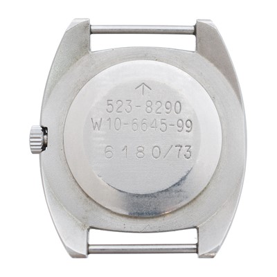 Lot 256 - A 1970s Hamilton military manual wind wristwatch, ref. 523-8290.