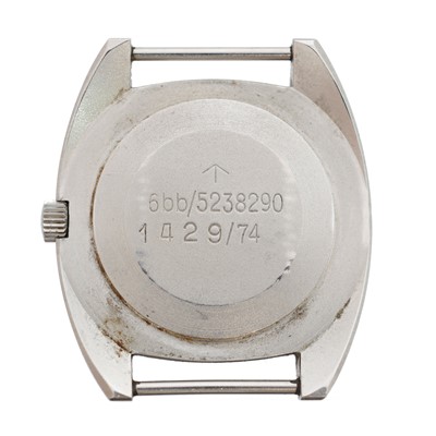 Lot 190 - A 1970s Hamilton military manual wind wristwatch, ref. 6bb/5238290.
