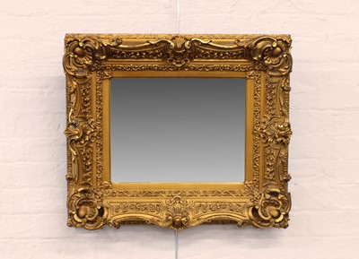 Lot 189 - A Victorian Gilt Gesso Wall Mirror