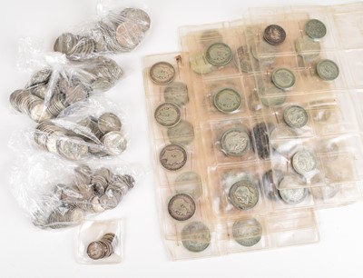 Lot 40 - An assortment of mainly silver British historic coinage.