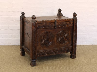 Lot 170 - An Early-Mid 20th Century Eastern Hardwood Storage Chest