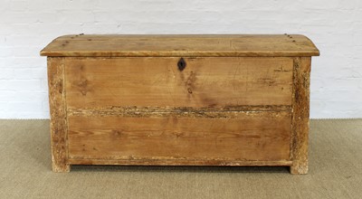Lot 153 - A Large 18th Century Provincial Pine Blanket Chest