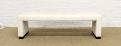 Lot 233 - Long Upholstered Bench