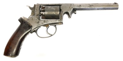 Lot 21 - Beaumont Adams percussion 54 bore revolver,...