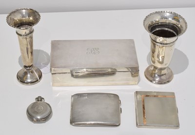 Lot 96 - A selection of silver.