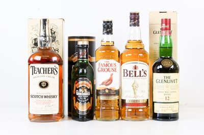 Lot 59 - Mixed lot of whisky