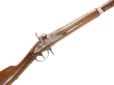Lot 33 - Swiss Model 1817/42 Percussion 17.6mm musket,...