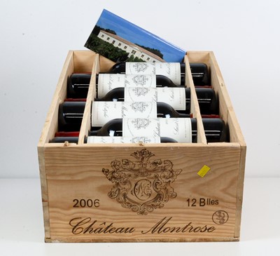 Lot 18 - 12 bottles in OWC Chateau Montrose Grand Cru Classe St Estephe