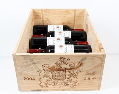 Lot 19 - 6 bottles in OWC Chateau Montrose Grand Cru Classe St Estephe