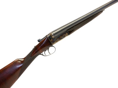 Lot 411 - AYA 12 bore side-by-side shotgun, serial...