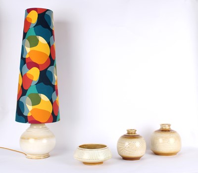 Lot 65 - Maggie Fisher and Everidge Stevens for Celtic Pottery, Newlyn