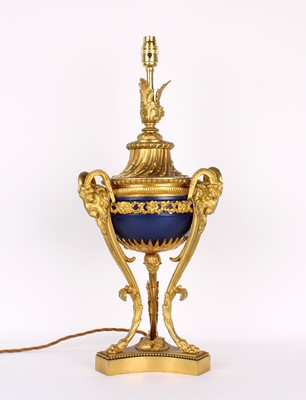 Lot 165 - A Good and Large 19th Century Ormolu Table Lamp