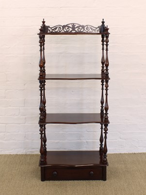 Lot 197 - A Victorian Mahogany Whatnot