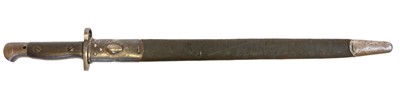 Lot 159 - Lee Enfield P.1907 bayonet scabbard by...