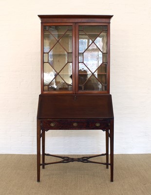 Lot 183 - A 19th Century Mahogany Secretaire Bookcase