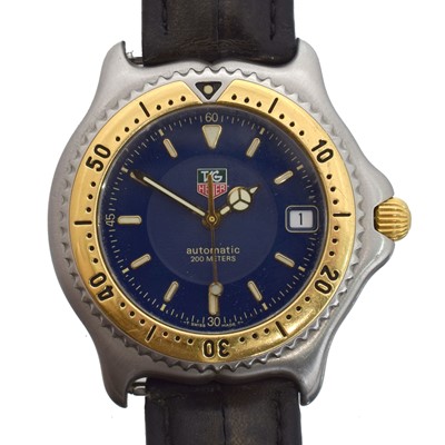 Lot 215 - A stainless steel Tag Heuer automatic wristwatch, ref. WI2151-K0.