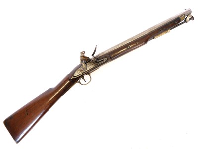 Lot 29 - Flintlock .650 Paget Carbine, 15.5inch sighted...