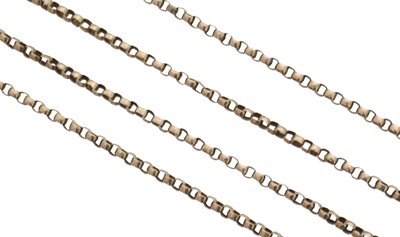 Lot 64 - An early 20th century longuard chain.