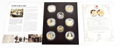 Lot 61 - The London Mint Office, We Will Remember Them - In Flanders Fields Museum coin set.