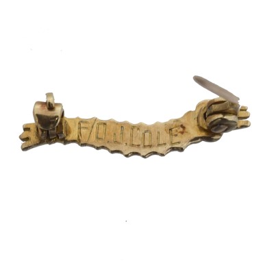 Lot 11 - A WWII caterpillar club pin